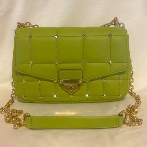 NWT- Michael Kors Lime Green Soho Purse